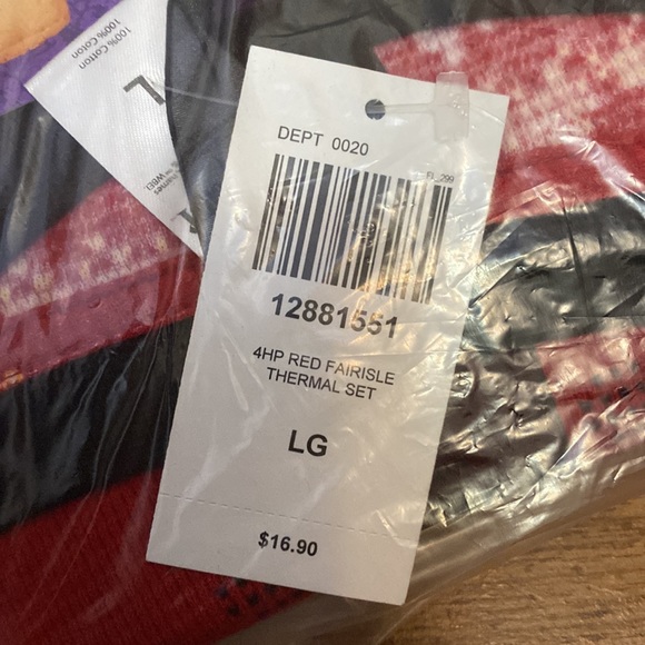 Harry Potter pajamas size Large - Picture 2 of 4